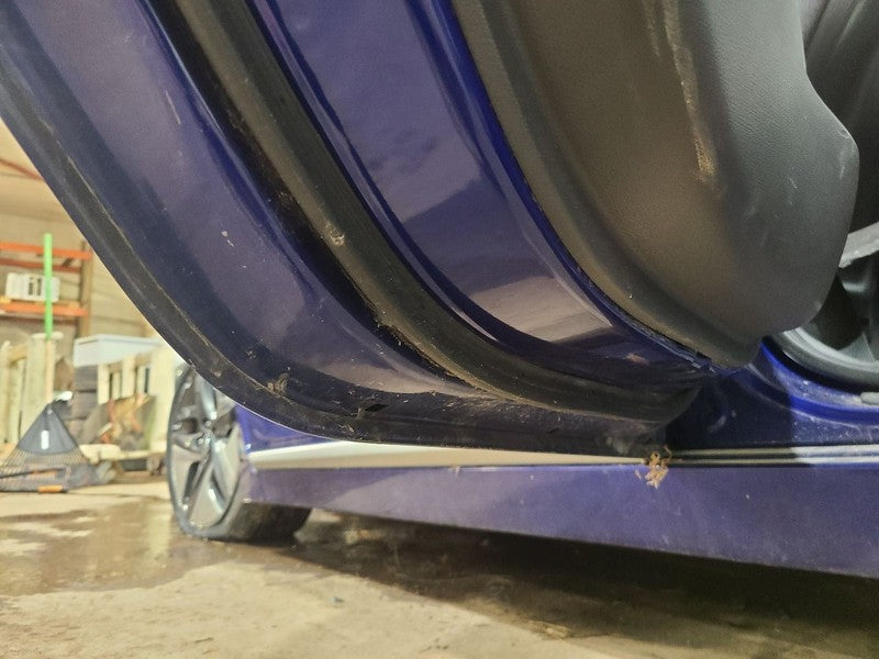 Driver Left Rear Side Door With Body Side Moulding Fits 17-22 IONIQ 65