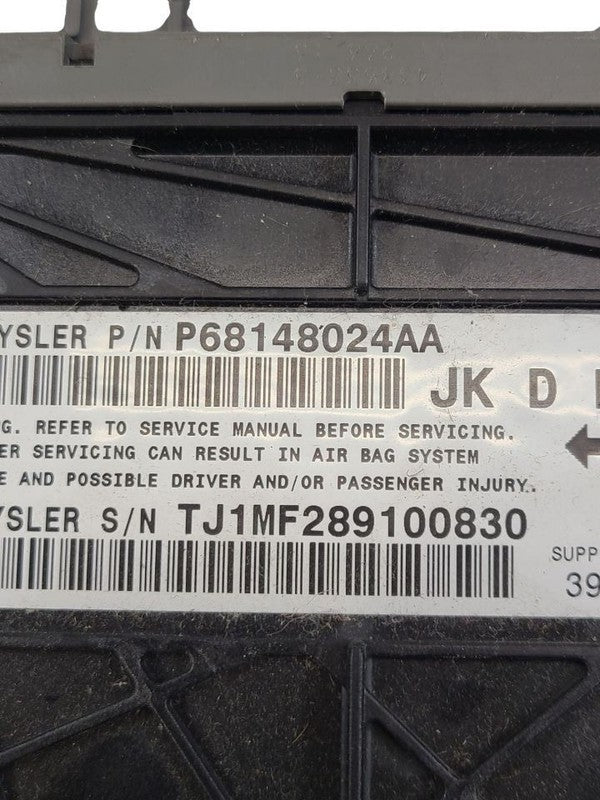 Chassis ECM  Below Passenger Side Front Seat Fits 12 WRANGLER 630410
