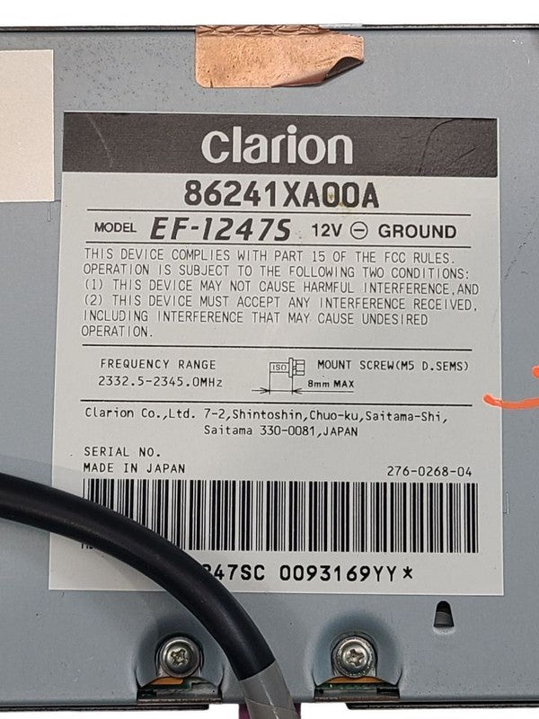 Audio Equipment Radio Satellite Tuner Xm Fits 10-14 LEGACY 645435
