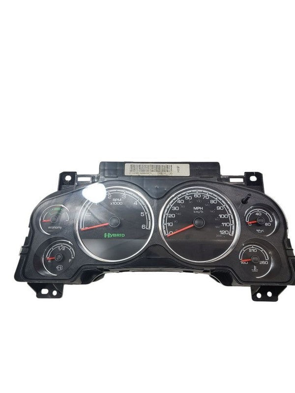 Speedometer Cluster US With Hybrid Option Opt M99 Fits 08-11 TAHOE 623