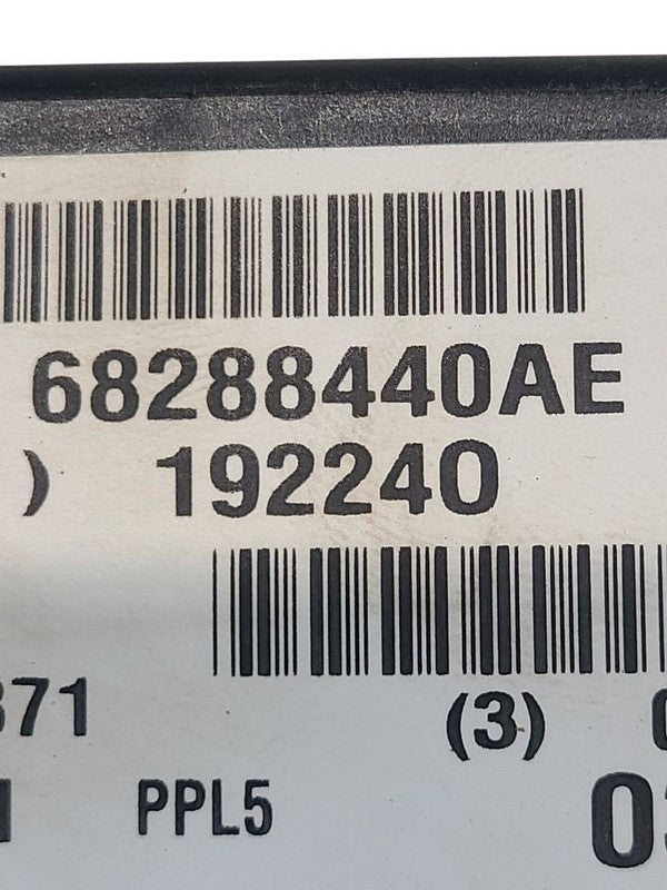 Chassis ECM Driver Park Assist ID 68288440 Fits 19 CHEROKEE 662093