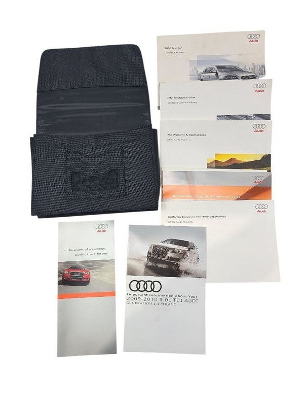 Q7 AUDI   2010 Owners Manual 632852