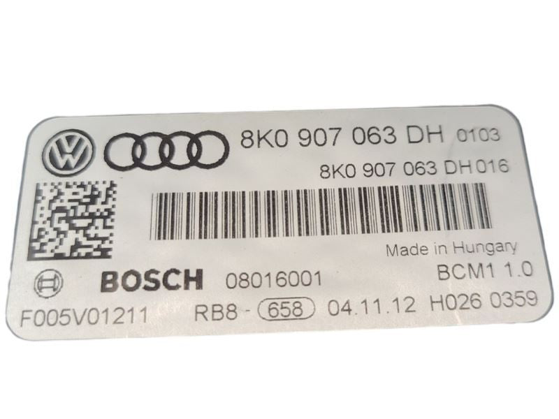Chassis ECM Onboard Control Supply Fits 2013 AUDI A5 599663 8K0907063D