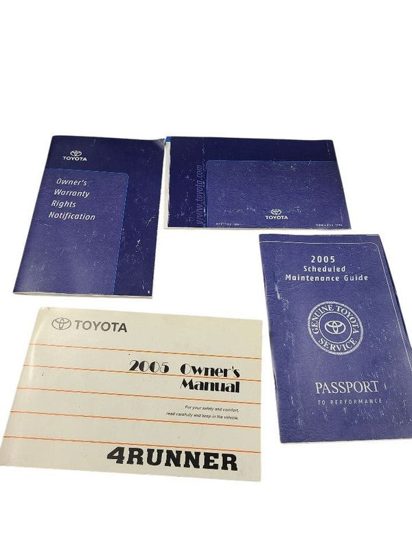 4 RUNNER  2005 Owners Manual 639686