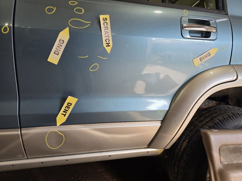 Driver Rear Side Door With Fender Flare Fits 98-02 ISUZU TROOPER 64669