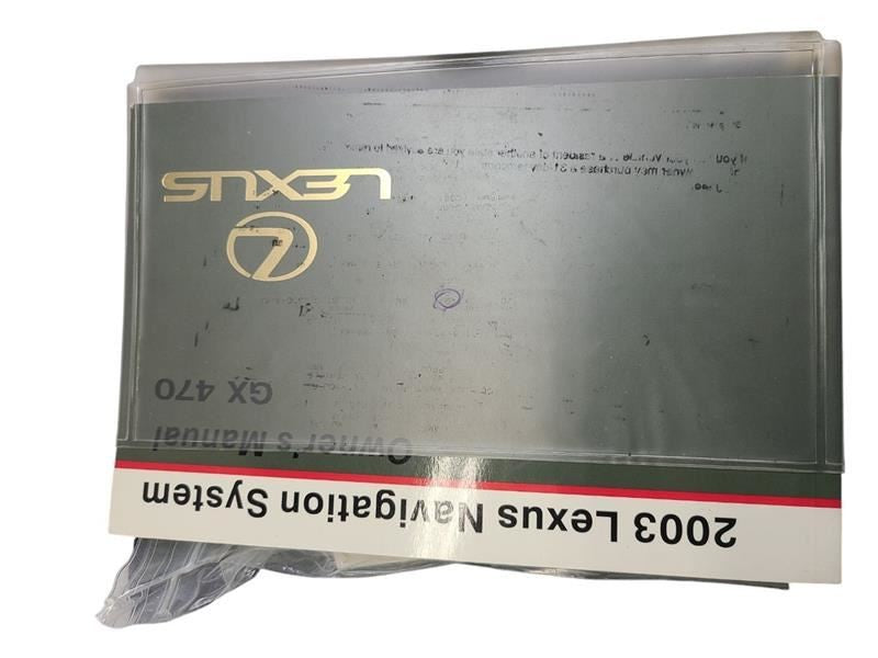 GX470     2003 Owners Manual 601722