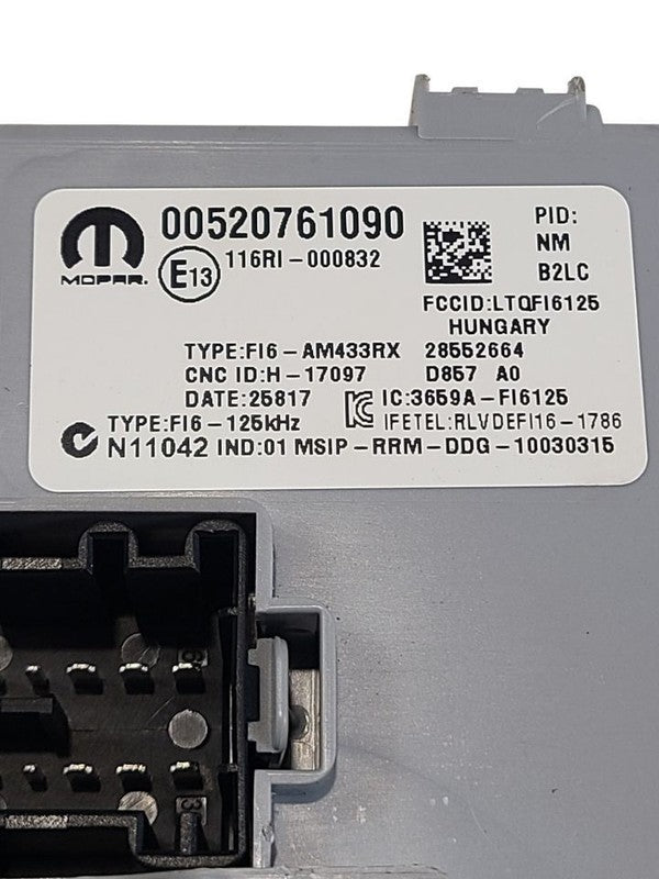 Chassis ECM Body Control BCM Fits 18-22 PROMASTER CITY 671796