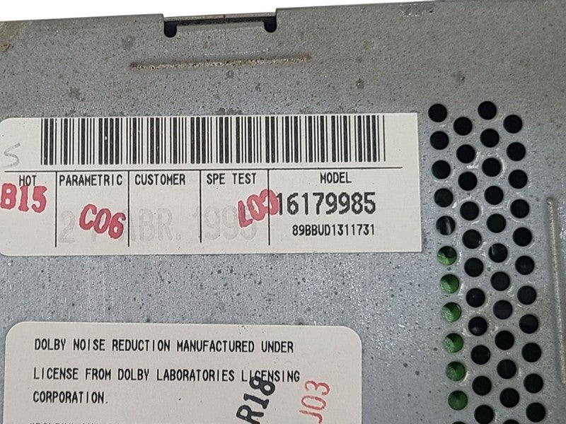 Audio Equipment Radio Opt UL0 Fits 96-05 ASTRO 679716