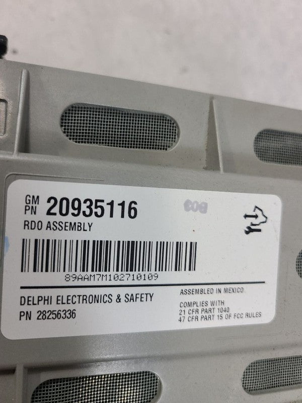 Audio Equipment Radio Opt US8 Fits 09-12 ENCLAVE 605669
