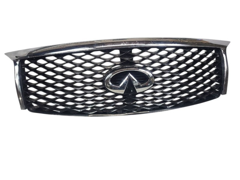 Grille Upper Bright Chrome Surround Fits 15-17 INFINITI QX80 654111