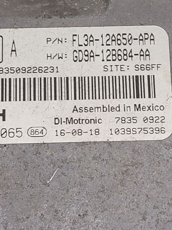 Engine ECM Electronic Control Module 2.7L Fits 17-20 LINCOLN CONTINENT