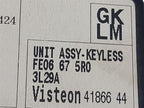 Chassis ECM Theft-locking Keyless Entry Fits 04-08 MAZDA RX8 595542
