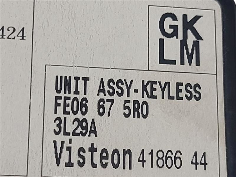 Chassis ECM Theft-locking Keyless Entry Fits 04-08 MAZDA RX8 595542