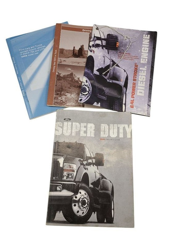 F250SD    2009 Owners Manual 626858