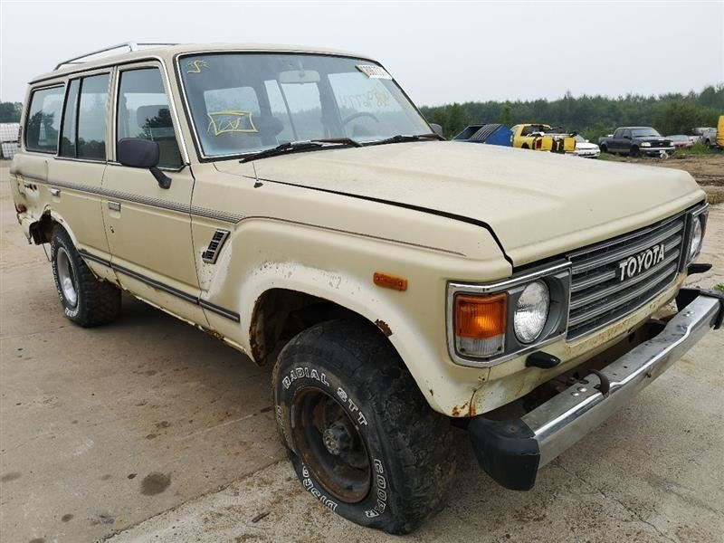 Front Spoiler With Headlamp Washers Fits 85-87 LAND CRUISER 268825