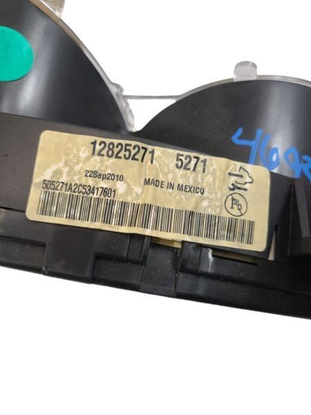 Speedometer Cluster MPH ID 12822755 Fits 10-11 SAAB 9-5 591942