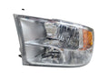 Driver Headlight Dual Element Quad Halogen Fits 09-12 DODGE 1500 PICKU