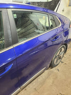 Driver Left Rear Side Door With Body Side Moulding Fits 17-22 IONIQ 65