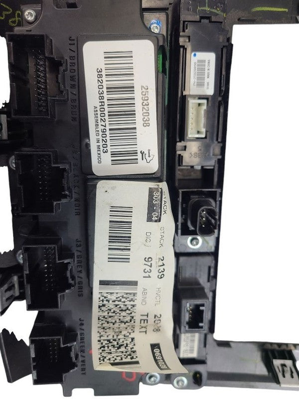 Temperature Control Front Automatic Control Opt CJ2 Fits 08-12 ENCLAVE