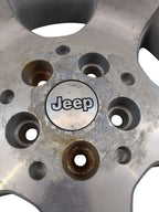 Wheel 15x8 Aluminum Machined Finish Fits 00-03 WRANGLER 612713