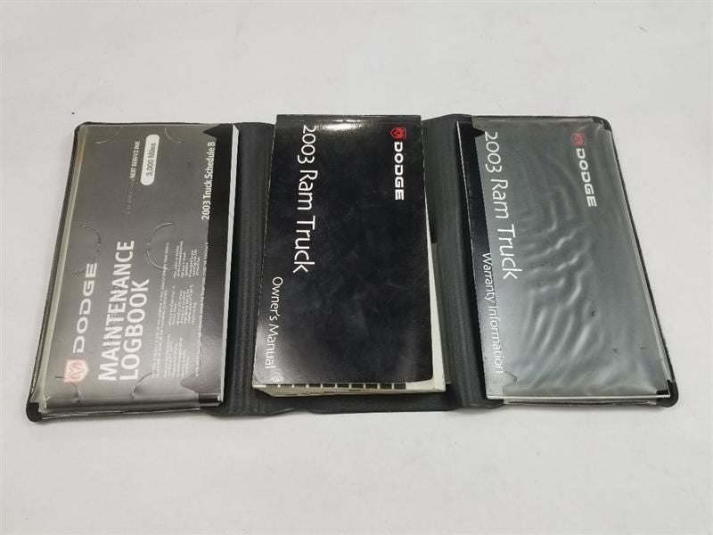 RAM1500   2003 Owners Manual 408528