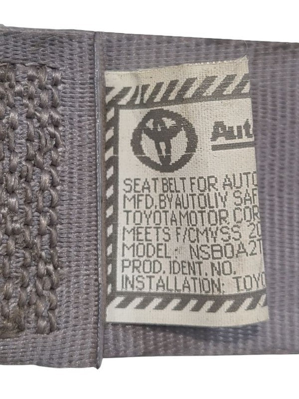 TACOMA    2002 Seat Belt Rear 670597