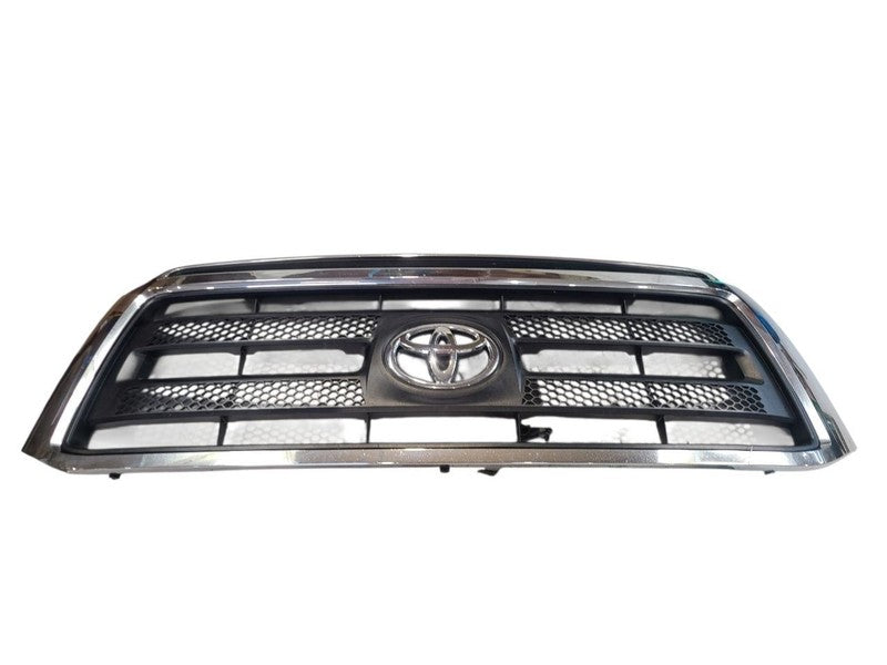 Grille Crew Cab 4 Door Base Chrome Black Insert Fits 10-13 TUNDRA 6725