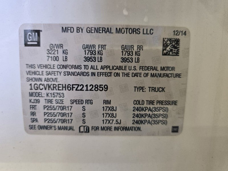 Hood Fits 14-15 SILVERADO 1500 PICKUP 641383