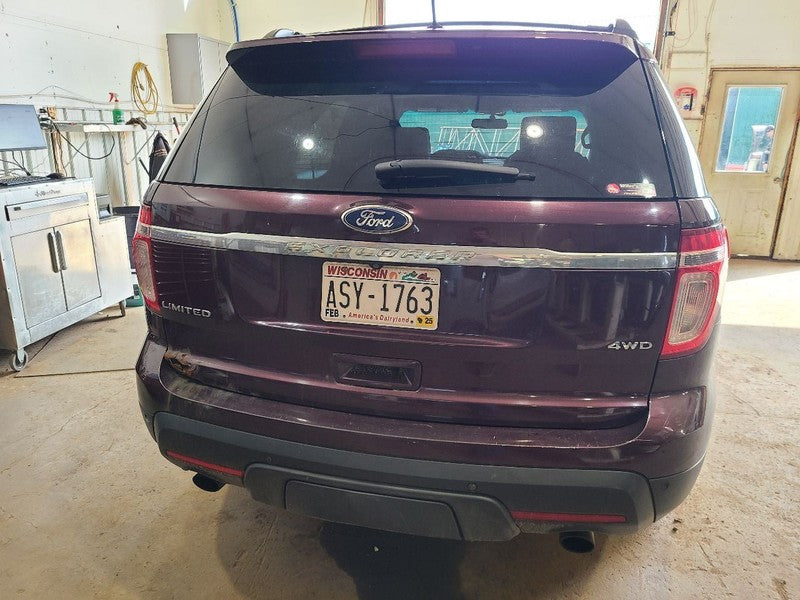 Rear Bumper Without Tow Package With Park Assist Fits 11-15 EXPLORER 6