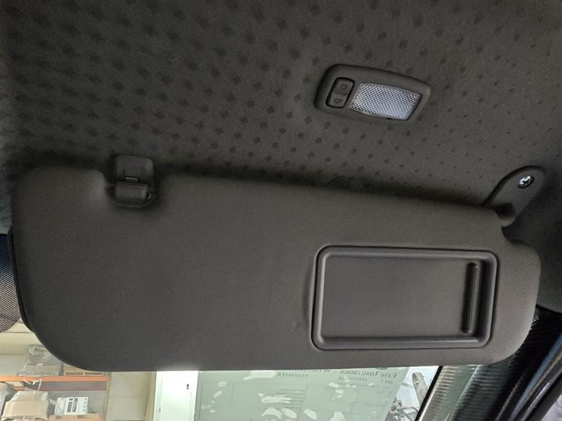Passenger Sun Visor Without Illumination Metal Roof Fits 12-15 VELOSTE