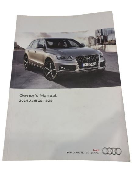 SQ5 AUDI  2014 Owners Manual 598673
