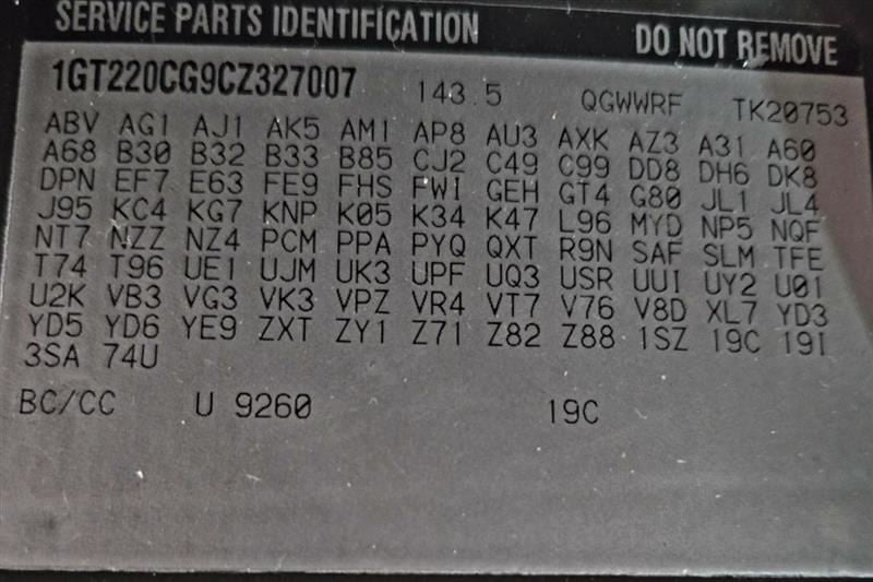 SIERRA250 2012 Seat Belt Rear 600935