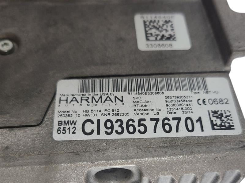 Audio Equipment Radio Am-fm-cd Receiver 1 Din Fits 14-16 BMW 228i 6049