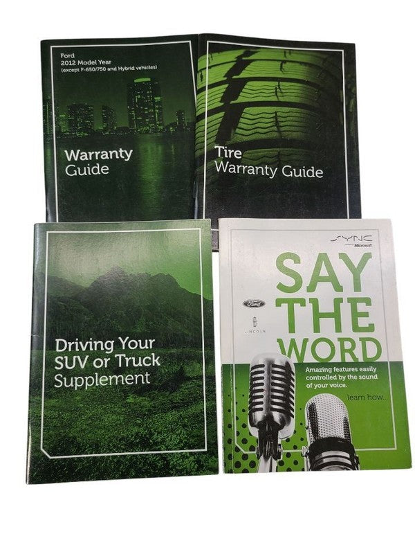 F150      2012 Owners Manual 626361