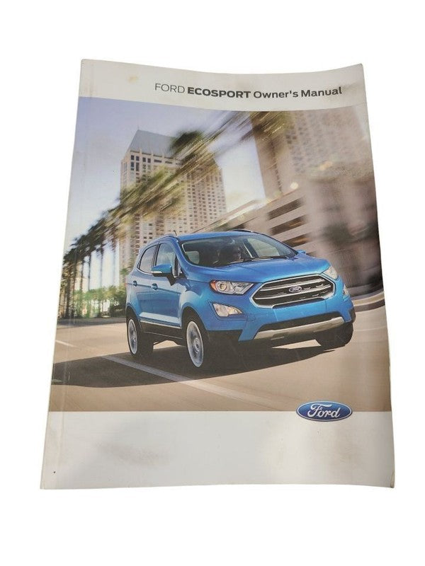 ECOSPORT  2018 Owners Manual 610328