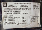 Air Bag SV6 Passenger Dash Fits 05-06 MONTANA 570390