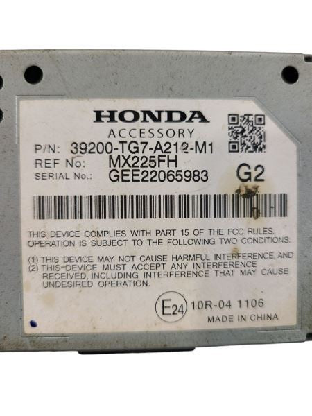 PILOT     2016 Active Noise Control Module 39200-TG7-A212 Chassis ECM 