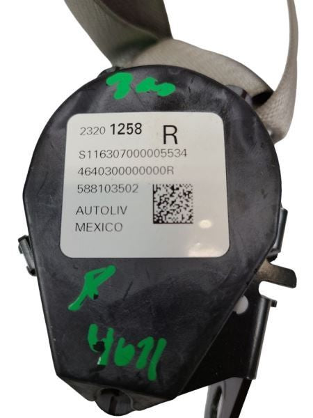 TRAVERSE  2017 Seat Belt Rear 589095