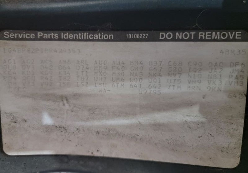 ROADMASTR 1994 Seat Belt Front 563738