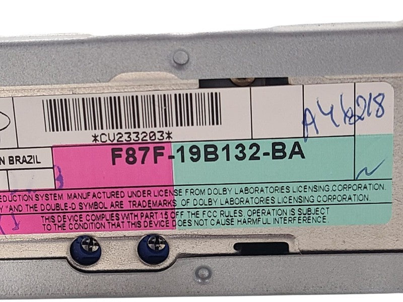 Audio Equipment Radio Am-fm-cassette Fits 99-01 FORD E150 VAN 667188