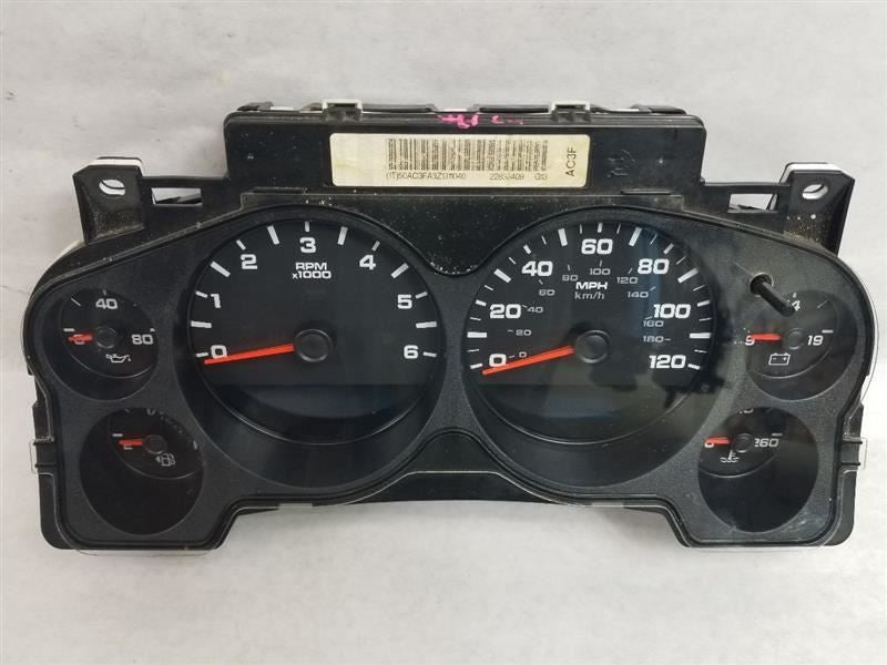 Speedometer Cluster KPH Canada Market Fits 07-14 SIERRA 2500 PICKUP 53