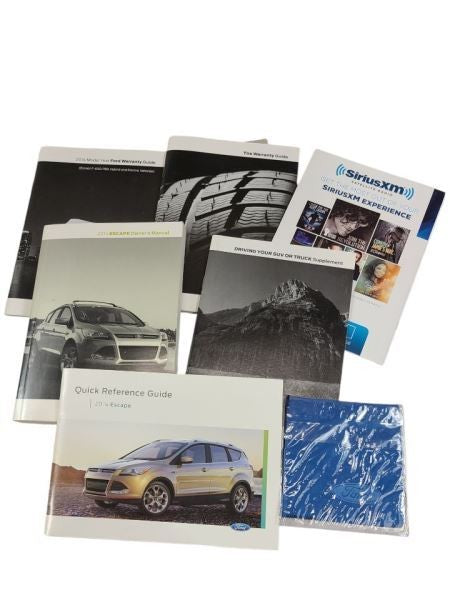 ESCAPE    2014 Owners Manual 599981
