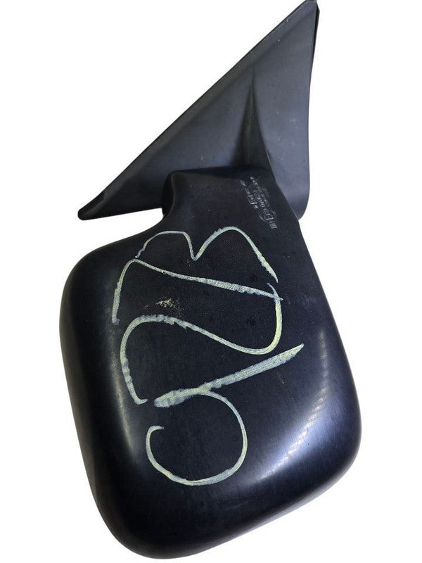 Passenger Side View Mirror Power Black Fits 98-02 ISUZU TROOPER 646692