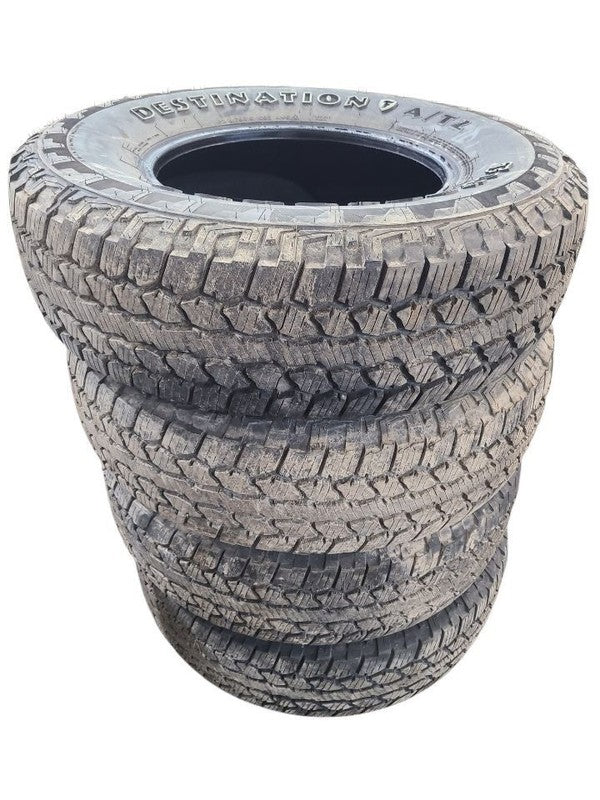 4 Used Tires  245 75 16 FIRESTONE DEST AT2 80%  667326