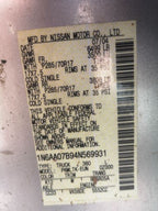 Driver Left Headlight Fits 04-07 ARMADA 269520