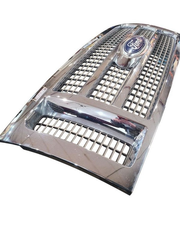 Grille Upper Hood Chrome Surround King Ranch Fits 09-12 FORD F150 PICK