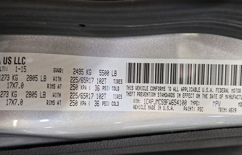 Passenger Front Door Electric Tempered Glass Fits 14-18 CHEROKEE 62954