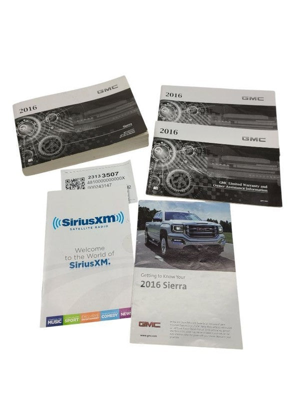 SIERRA150 2016 Owners Manual 616643