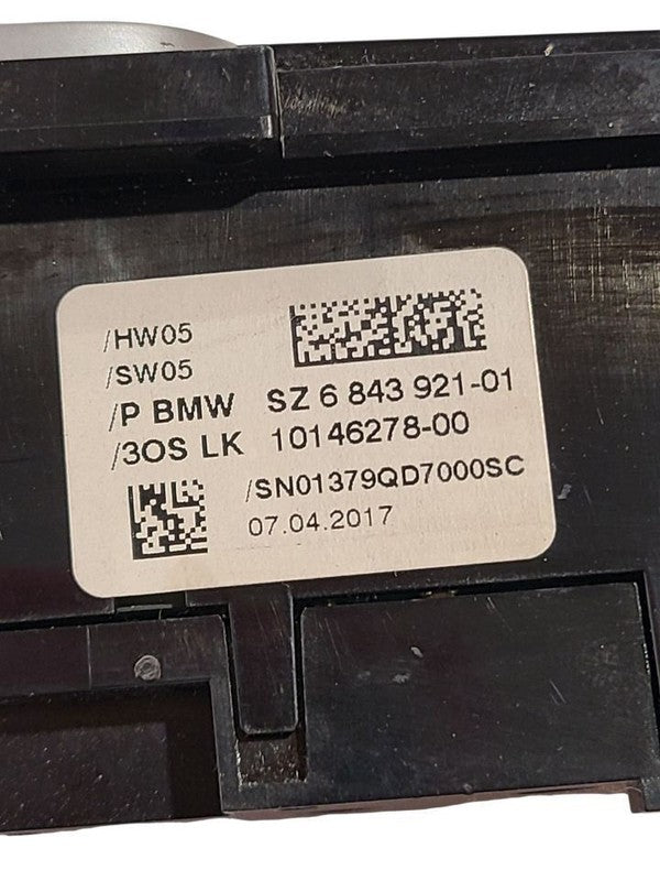 540I      2017 Dash/Interior/Seat Switch 649028
