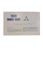 DART      1963 Owners Manual 671278